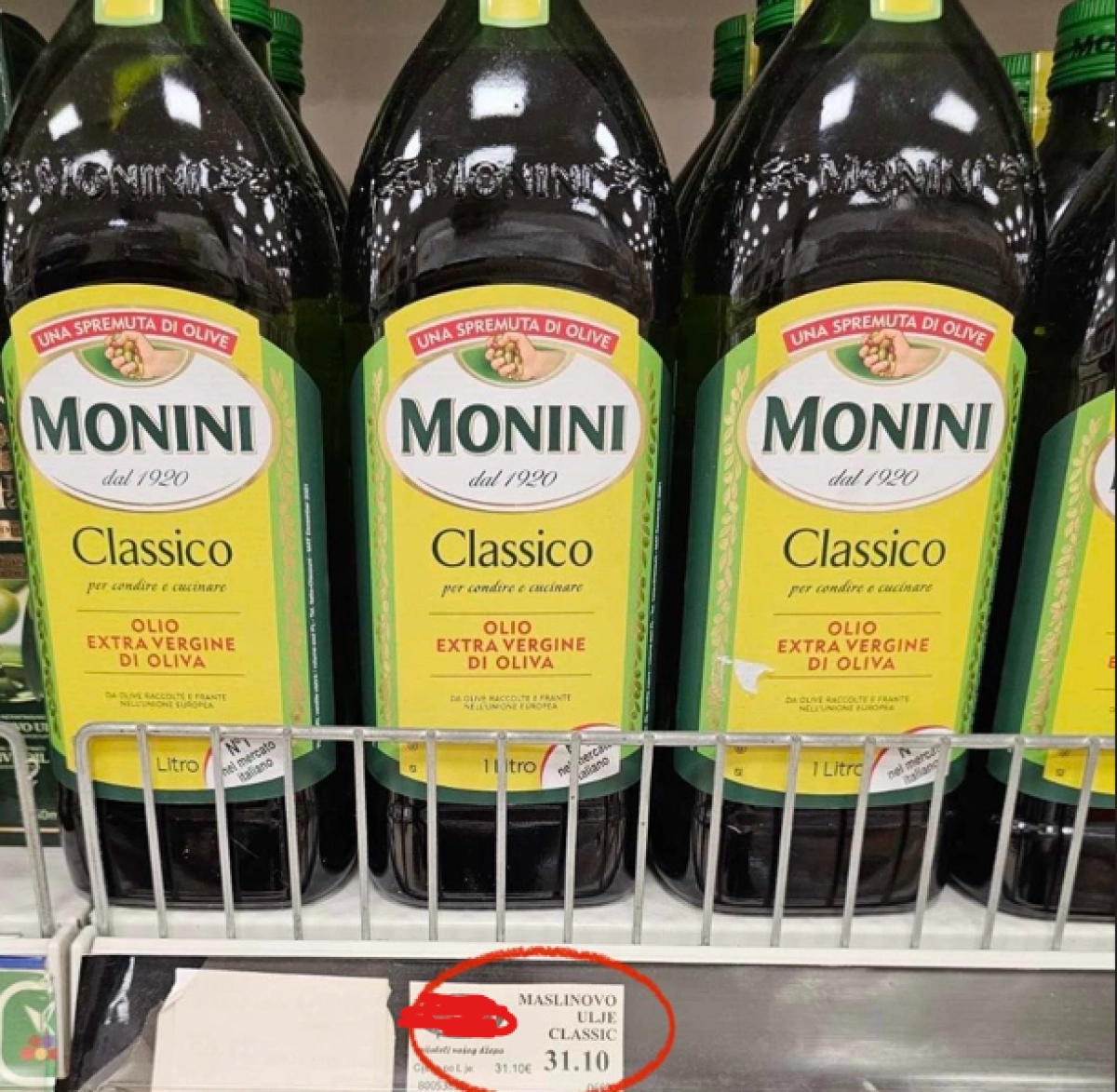 U Budvi litar maslinovog ulja 31 euro