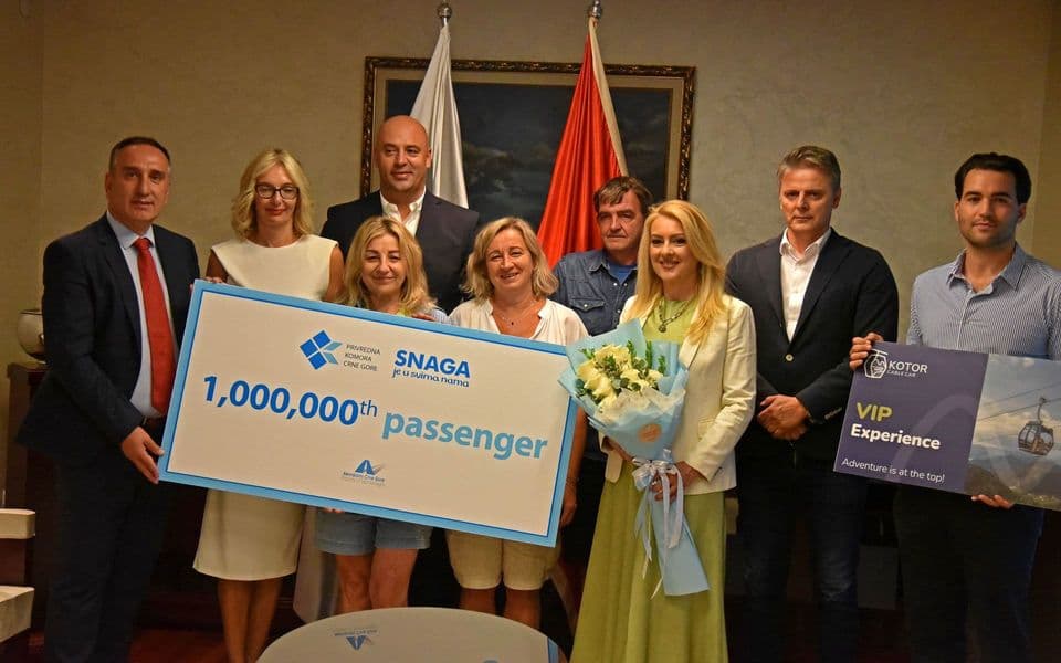 Aerodrom Podgorica opslužio milionitog putnika, devet dana brže od prošlogodišnjeg rekorda