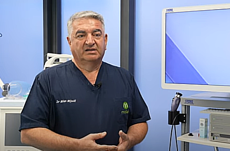 Specijalista grudne hirurgije Dr Milan Mijović u dnevnoj bolnici Moj Lab