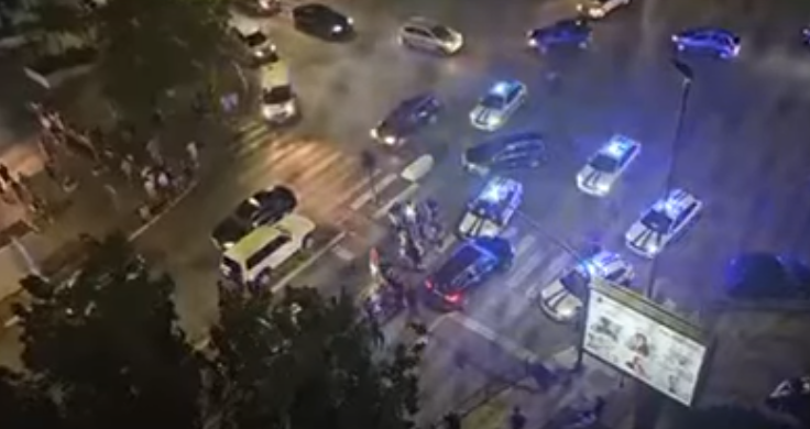 Pogledajte hapšenje u Podgorici: Policajci jurili za bjeguncem koji se nije zaustavio na znak stop, oborili ga na asfalt