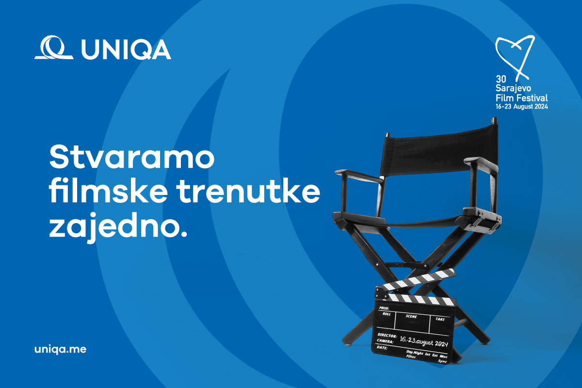 UNIQA ekskluzivni sponzor i osiguravač  30. Sarajevo Film Festivala