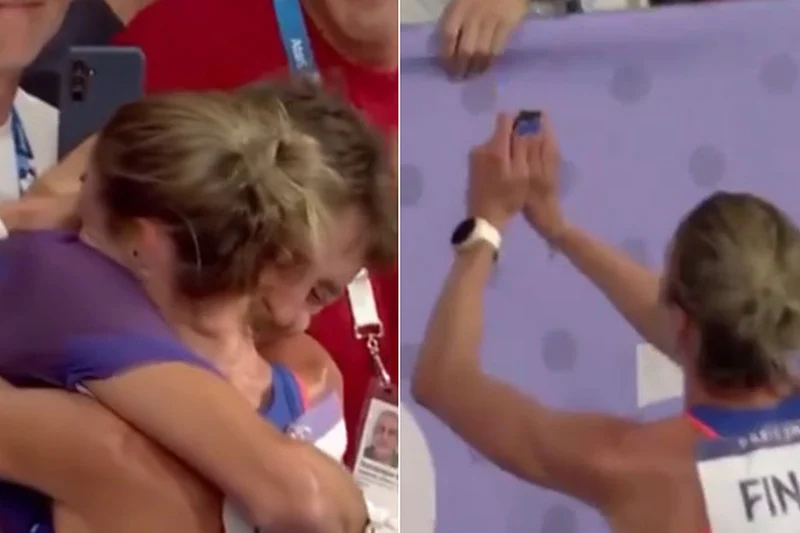(VIDEO) Atletičarka zaprosila dečka na OI u Parizu nakon obaranja rekorda