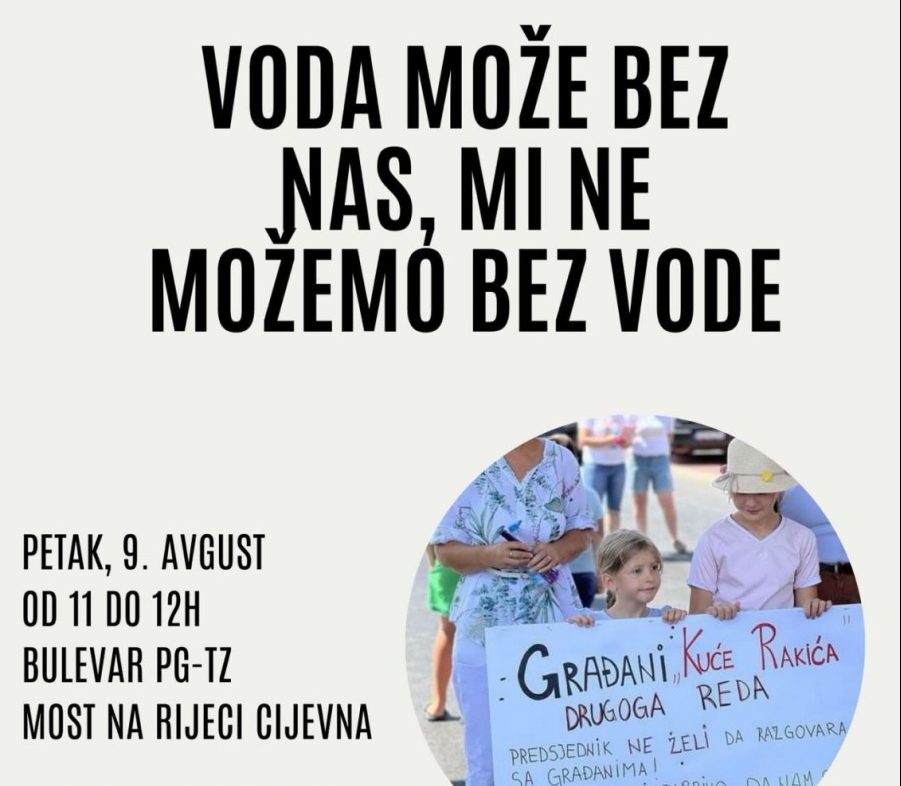 Mještani Kuće Rakića sjutra opet blokiraju most na Cijevni