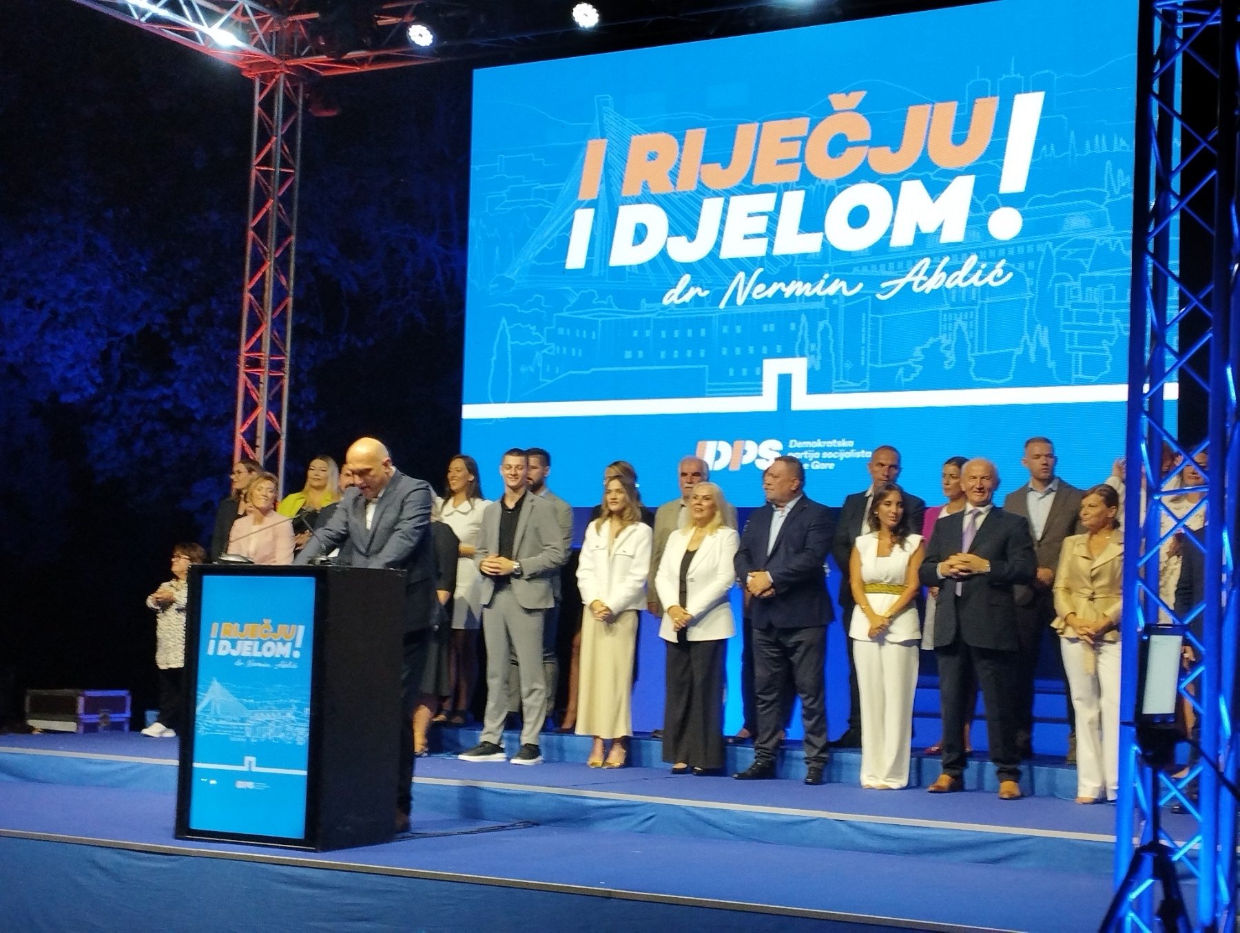 Izborna lista &#8220;I riječiju i djelom!&#8221; &#8211; dr Nermin Abdić večeras predstavlja listu kandidata