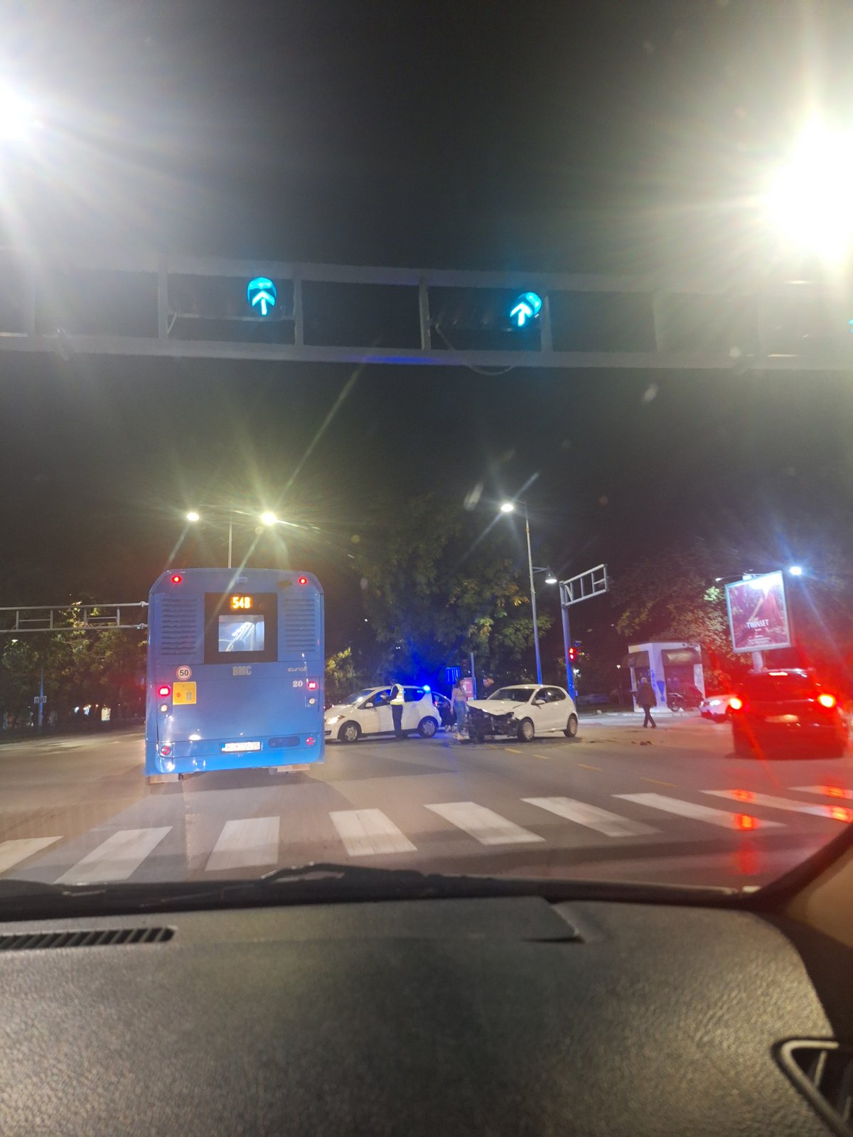 Udes u blizini “Maše” u Podgorici: Veća materijalna šteta, bez povrijeđenih