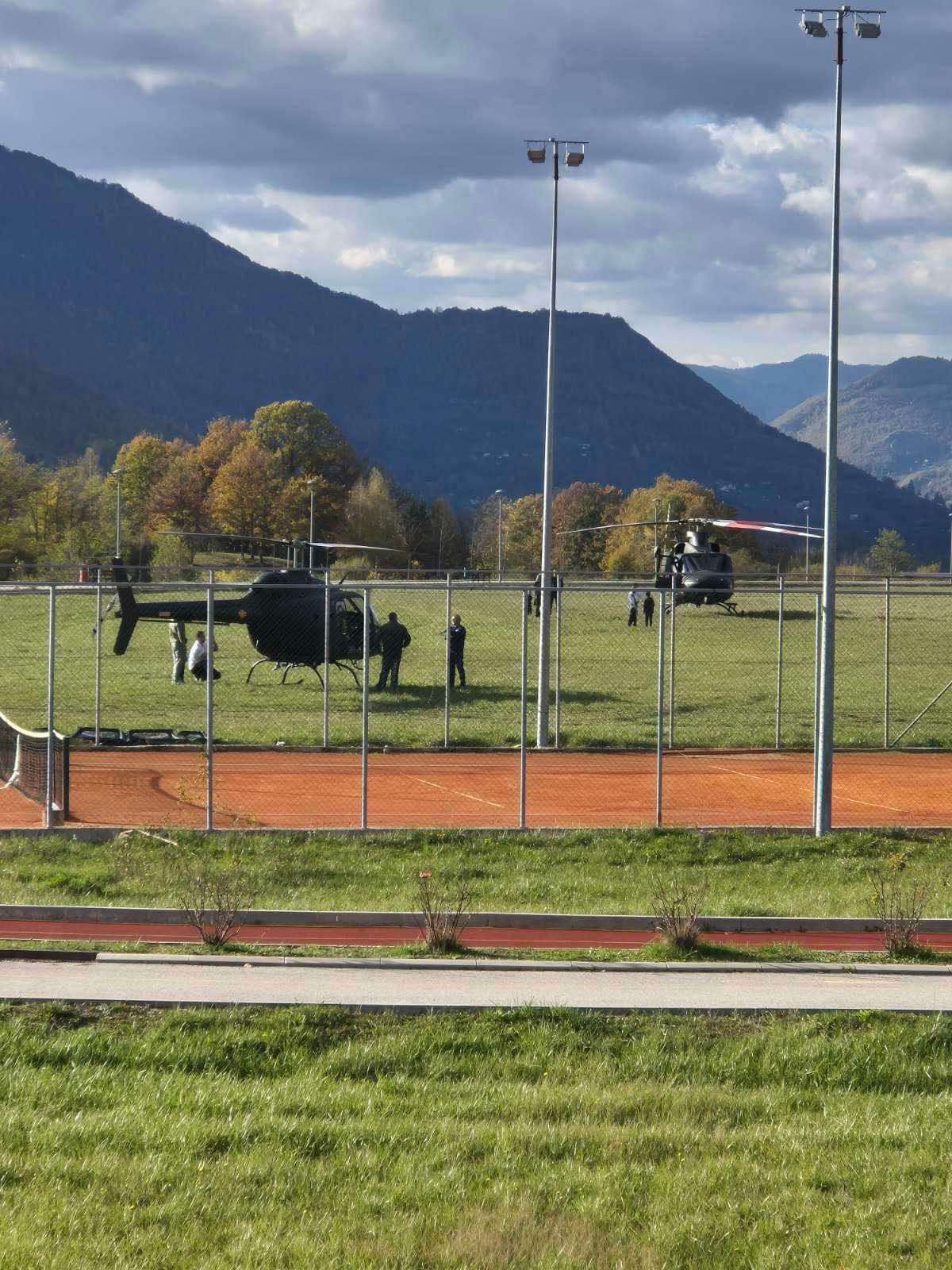 (VIDEO) Potraga za Balijagićem: Helikopter Vojske Crne Gore pretražuje Mojkovac