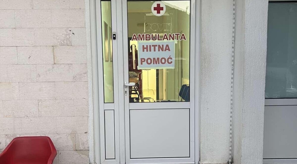 Hitna pomoć Budva privremeno u prostorijama Turističke ambulante Doma zdravlja