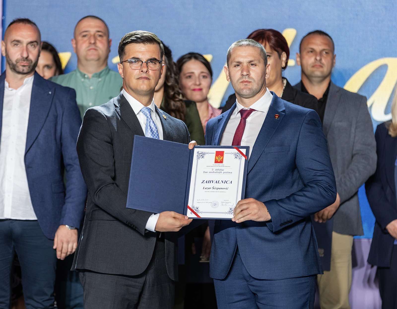 Šaranović: Lazar Šćepanović je novi v.d. direktora policije