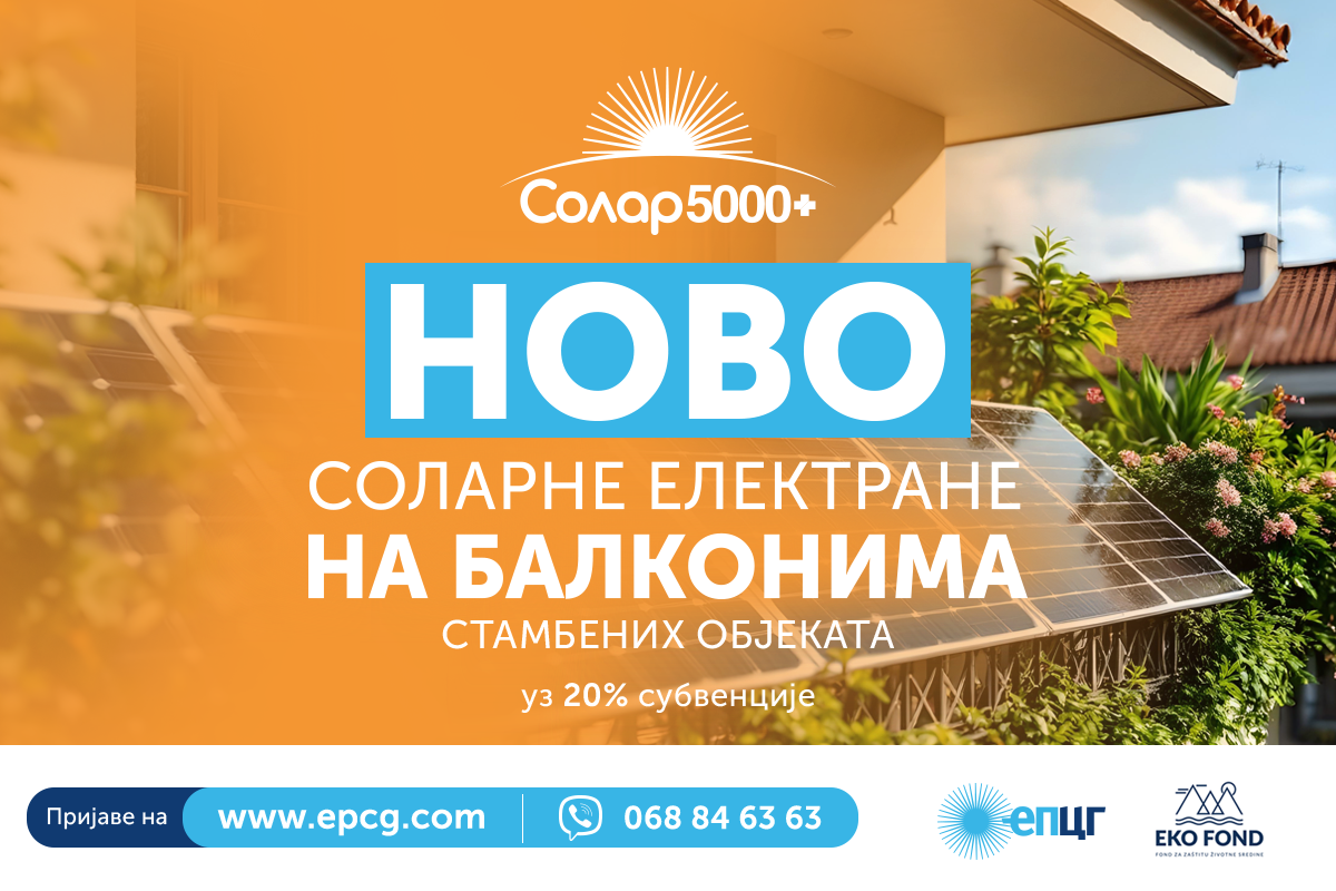 NOVO U PROJEKTU ,,SOLARI 5000+”