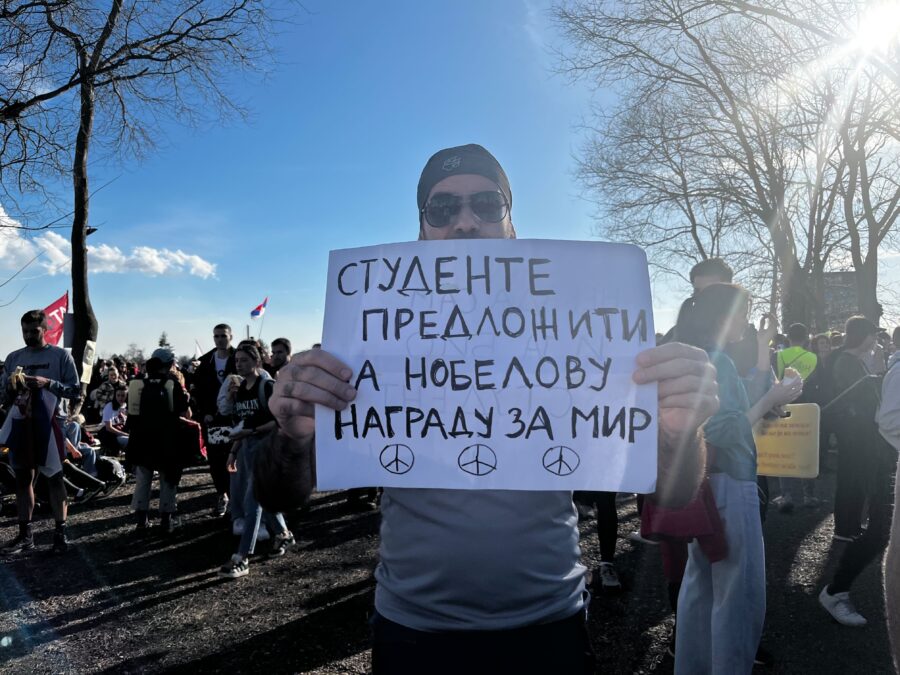 Srpski studenti zvanično kandidati za Nobelovu nagradu za mir