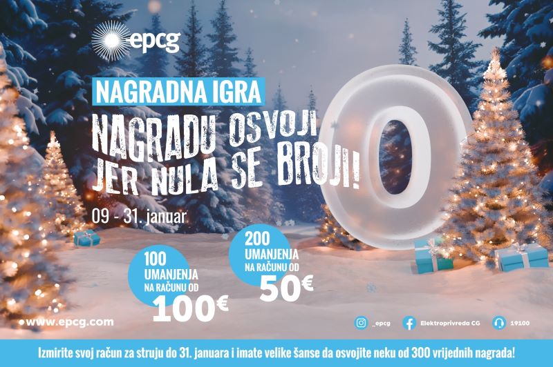 NAGRADNA IGRA ZA DOMAĆINSTVA