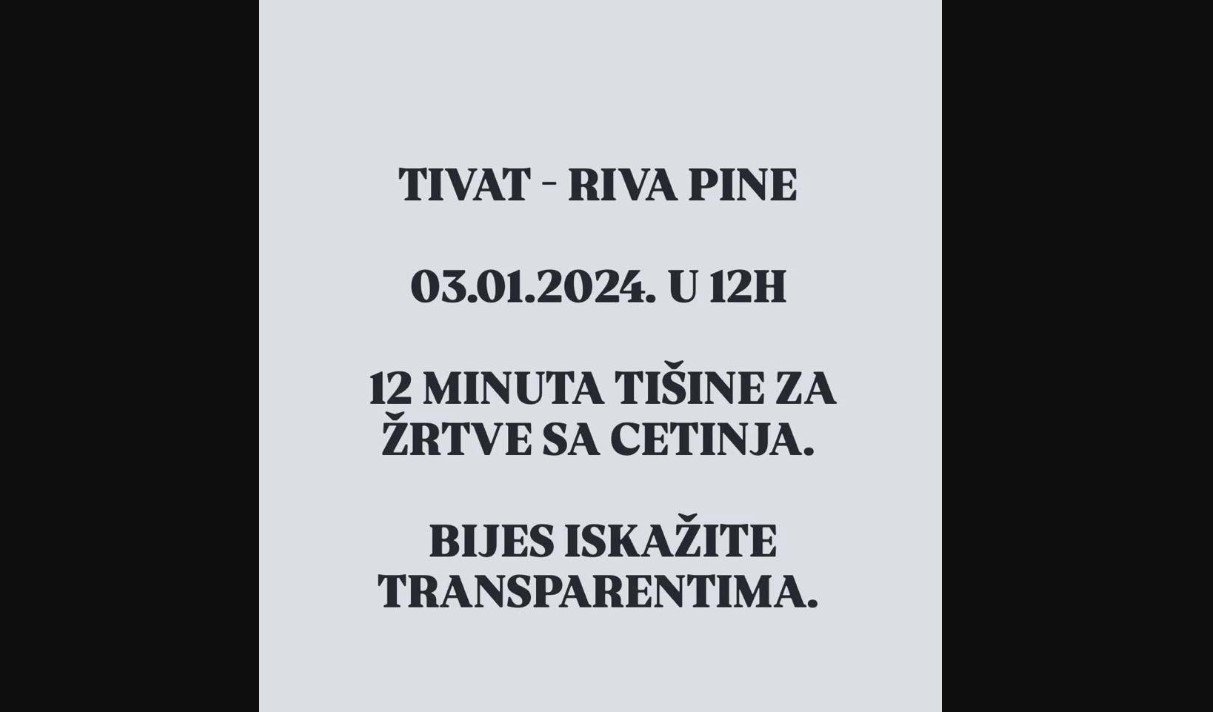 12 minita tišine