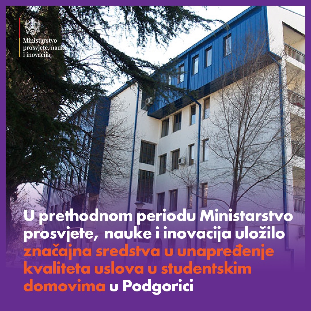 MPNI: Završeni građevinski radovi u ,,Plavom dvoru&#8221;: Renovirana kupatila, sobe, studenti će dobiti i televizore