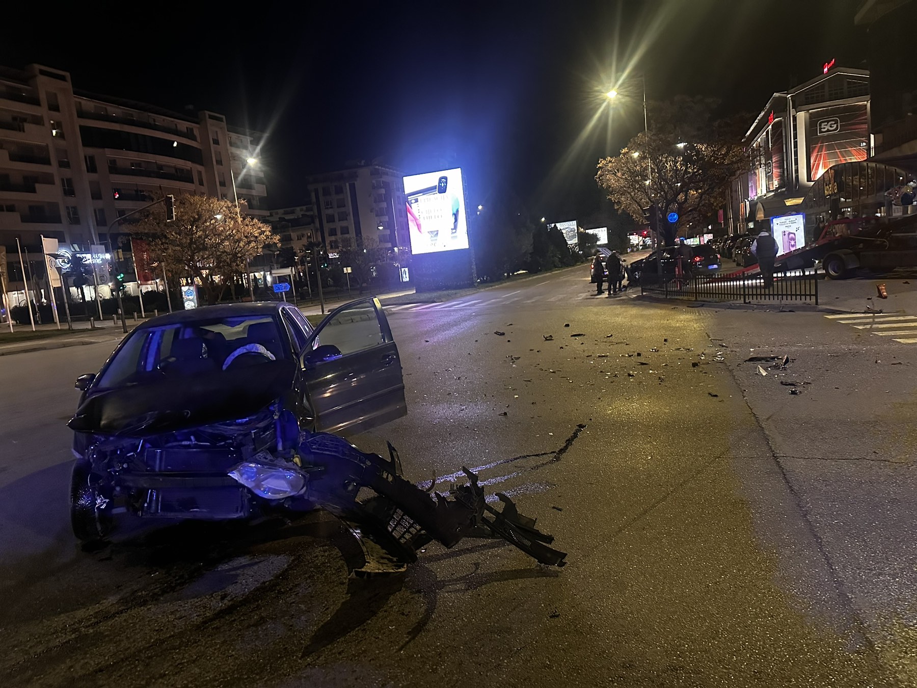 (FOTO) Udes u Podgorici: Jedna osoba povrijeđena