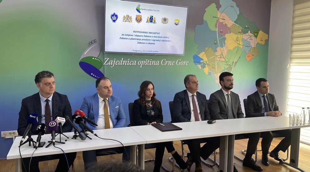 Zajednički stav primorskih opština: Prioritet odlučivanje Skupštine Crne Gore o morskom dobru