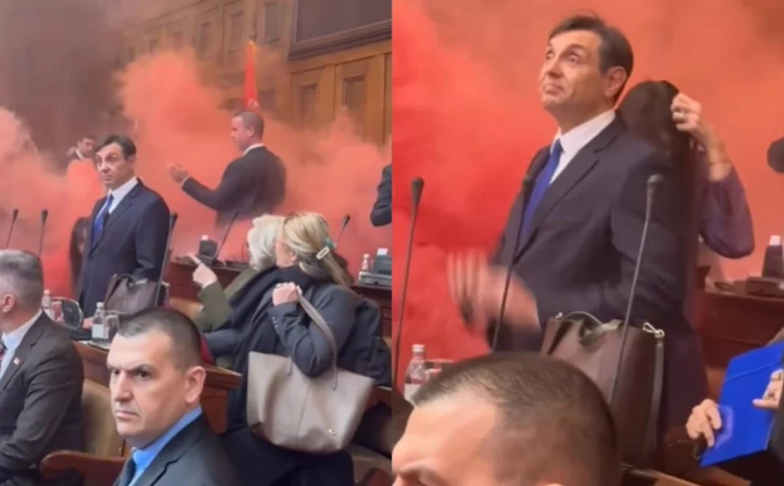 Foto: Kolaž / Aleksandar Vulin u Skupštini Srbije