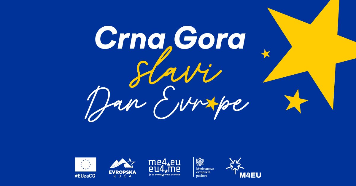 Crna Gora slavi Dan Evrope