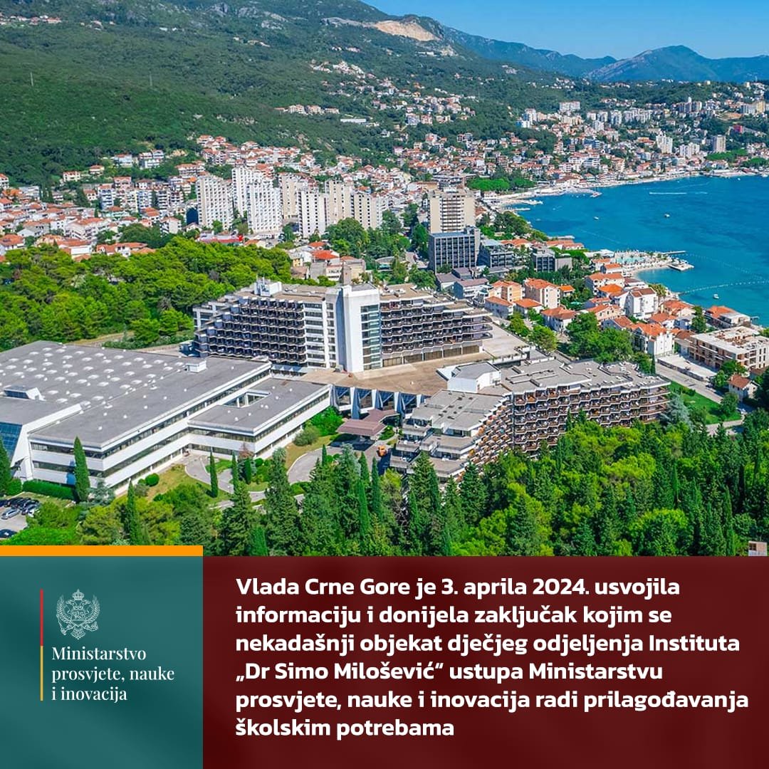 Nova osnovna škola u Igalu u prostorijama Instituta Dr Simo Milošević