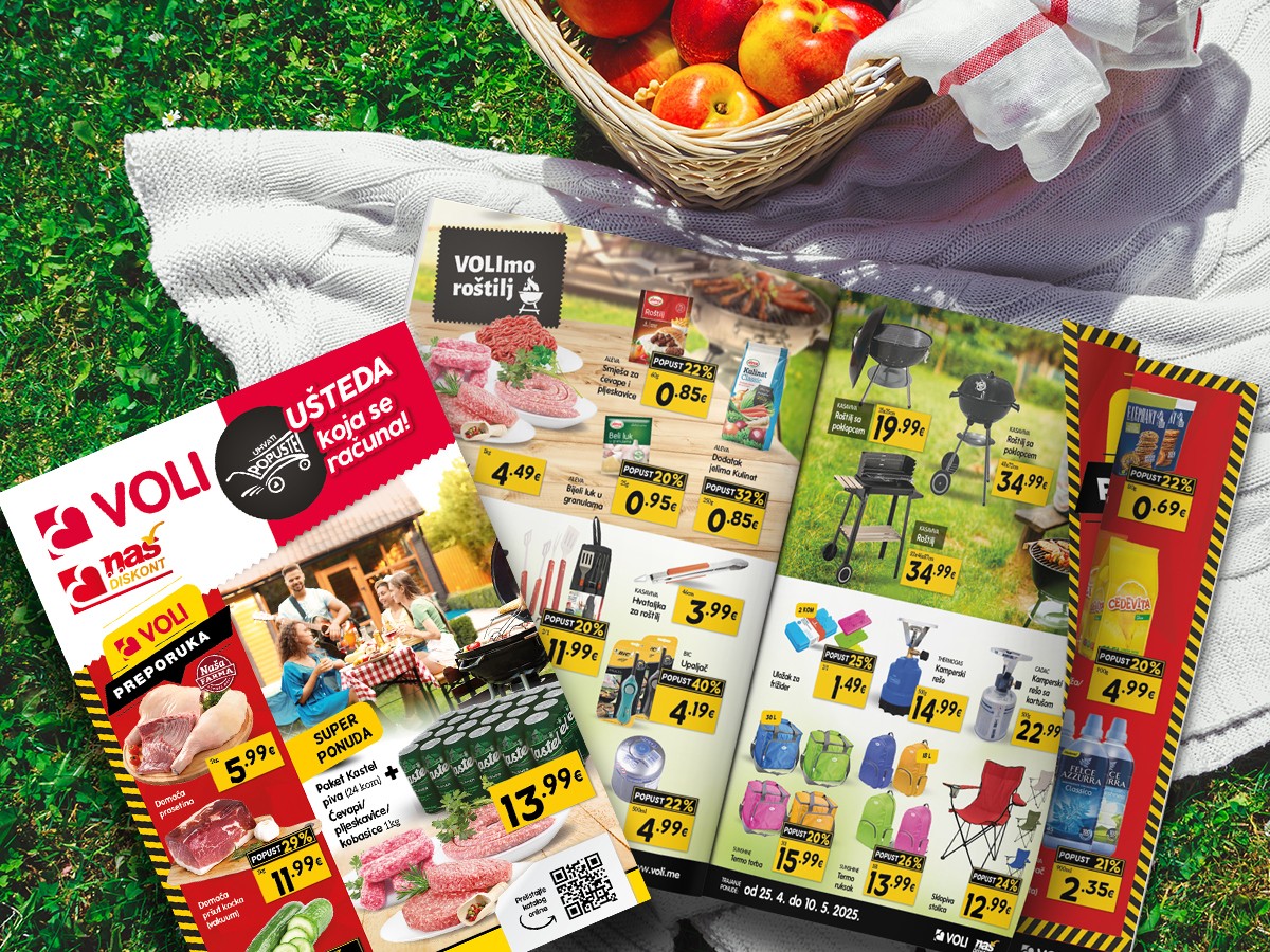 Uhvati popuste u svim Voli marketima!