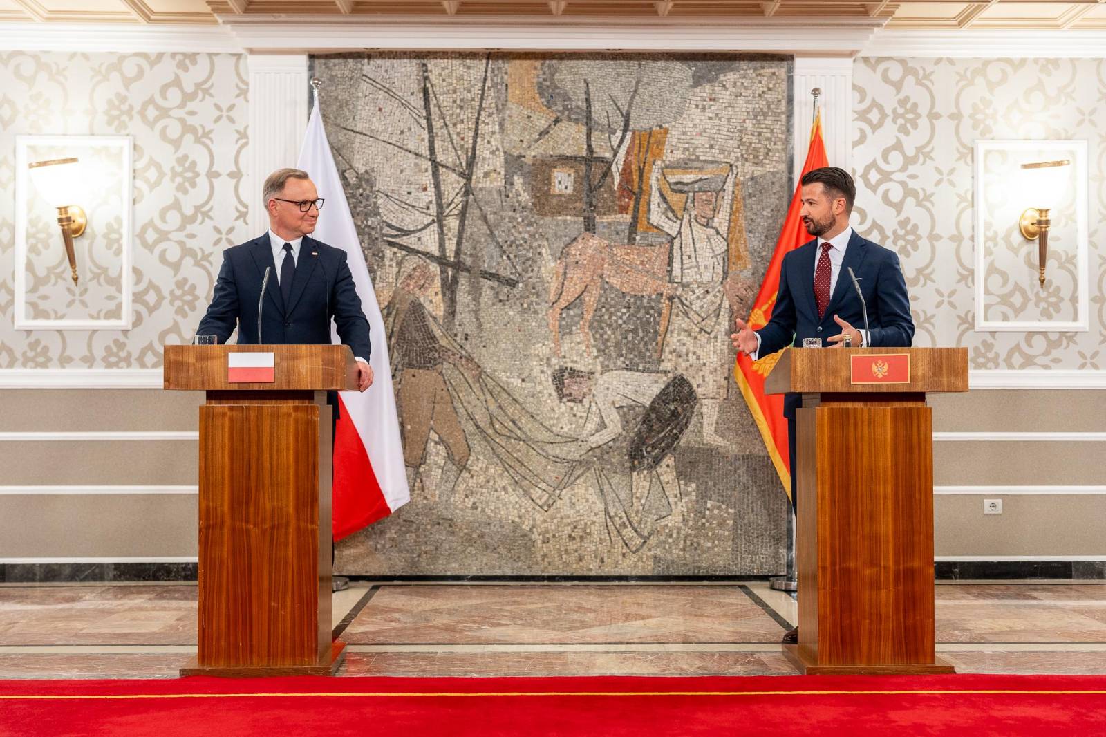 Duda: Vjerujem da će 2028. CG biti članica EU; Milatović: Crna Gora mora da napreduje brže na svom EU putu
