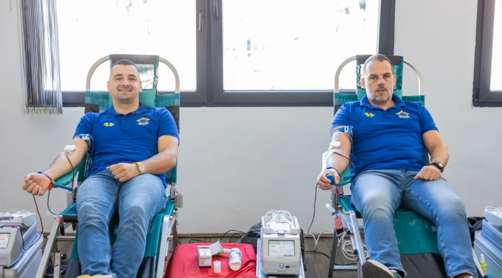 Godišnja akcija dobrovoljnog davalaštva krvi na Cetinju