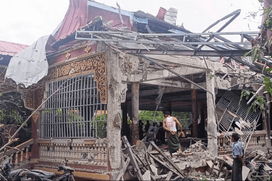 Bombardovan budistički hram u Mjanmaru, najmanje 23 poginulih