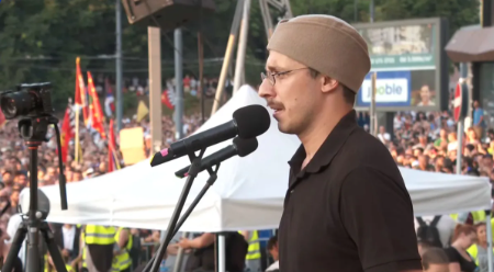 Beograd: Uhapšen student koji je držao govor na protestu 28. juna