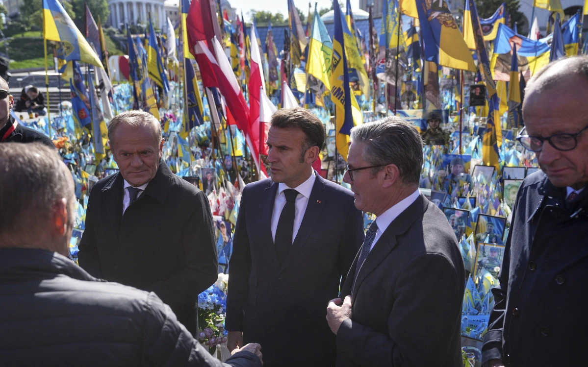 Starmer i Makron: Poziv na zajednički pritisak na Putina, pregovori o Ukrajini