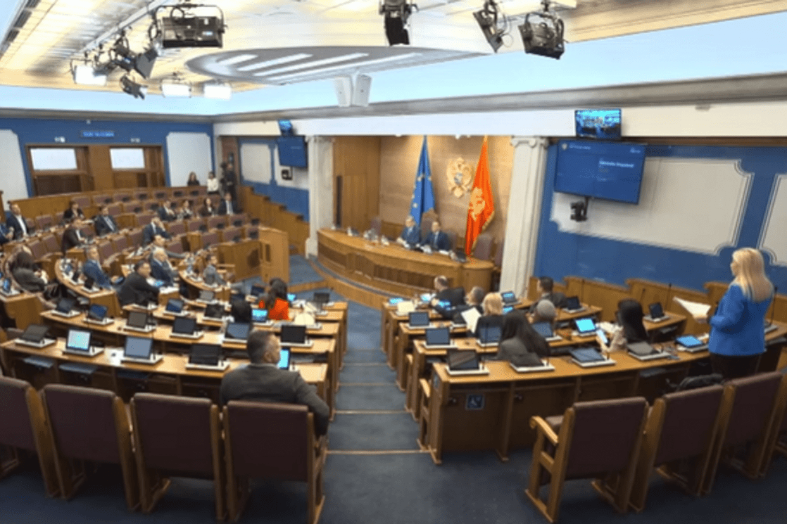 Foto: Printscreen/ YouTune/ Skupština Cne Gore