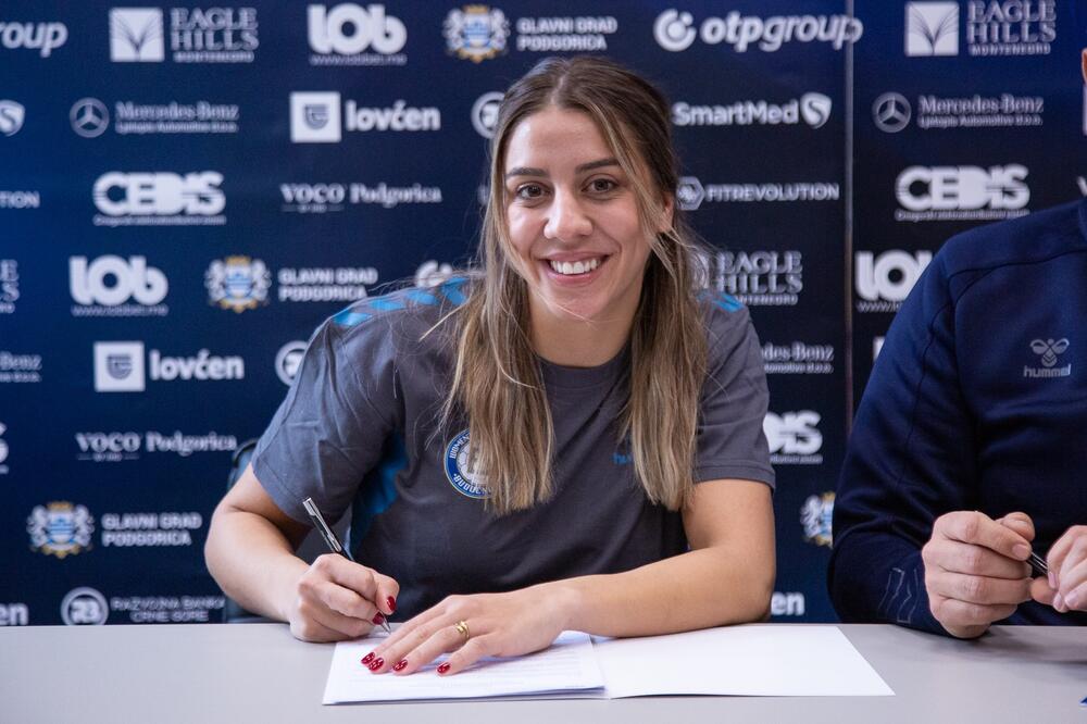 Ivona Pavićević, Foto: ŽRK OTP Group Budućnost
