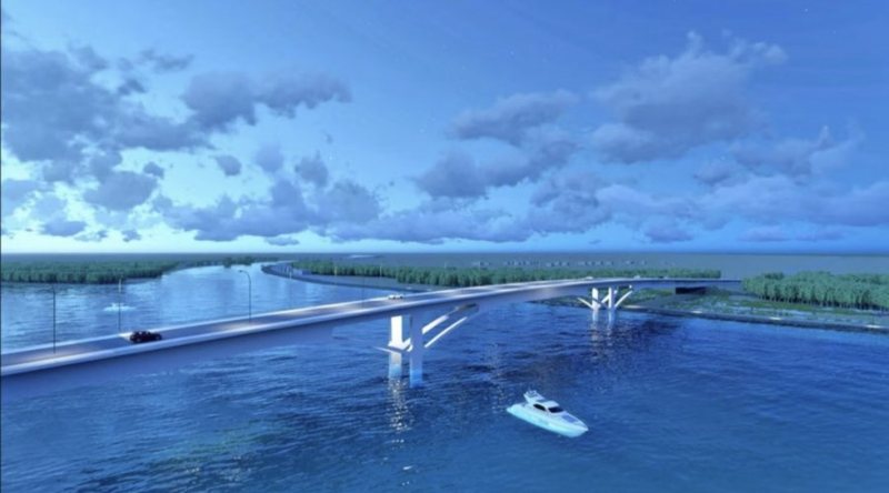 Idejno rješenje mosta na Bojani