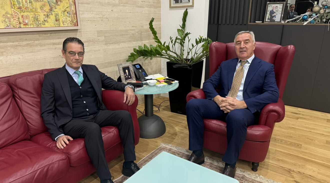 Bariš Kalkavan i Milo Đukanović, Foto: X
