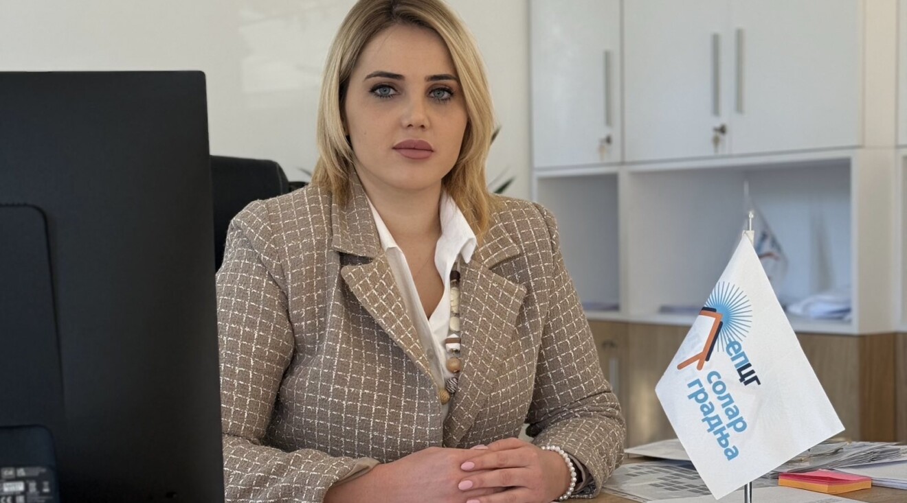 Sanja Žugić; foto: EPCG Solar gradnja