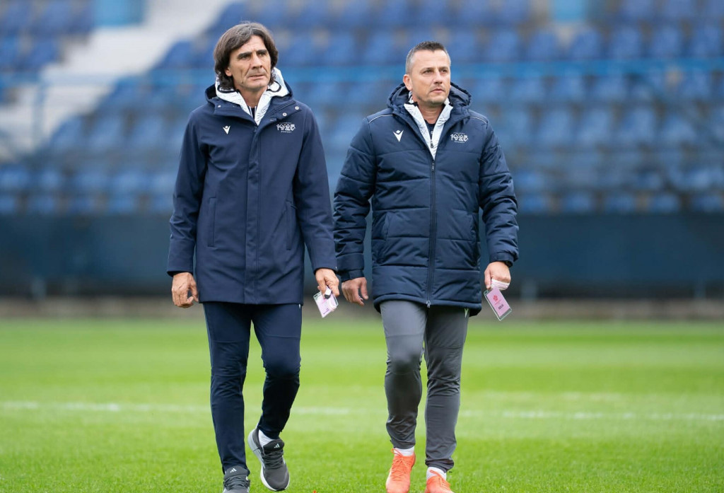 Dejan Vukićević i Dražen Milić/ -FOTO: FK BUDUćNOST/RUSMIN RADIč
