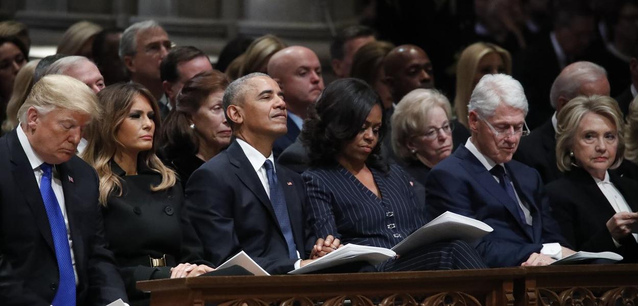 Barak i Mišel Obama (Foto: AP Photo/Alex Brandon, Pool, File)
