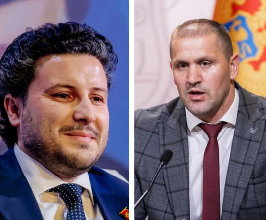 Abazović i Šćepanović, Foto: GP URA/ Vlada Crne Gore