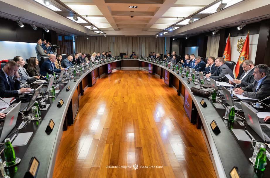 Sa sjednice, Foto: Vlada Crne Gore