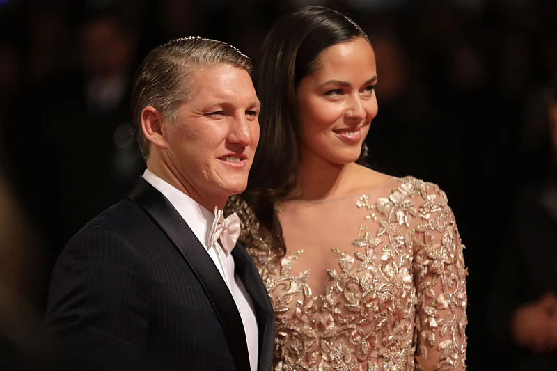 Bastian Schweinsteiger i Ana Ivanović (Foto: EPA-EFE)

