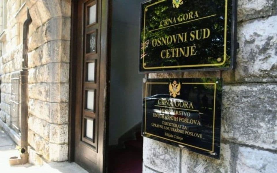 Foto: Osnovni sud Cetinje

