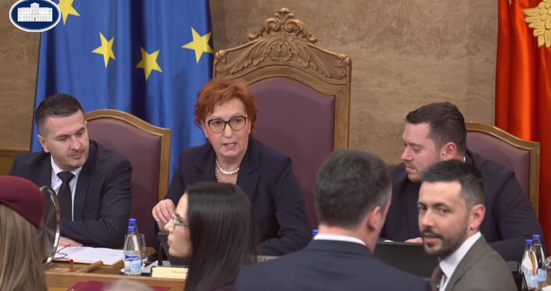 Stop kadar(Photo: Skupština Crne Gore/Jutjub)