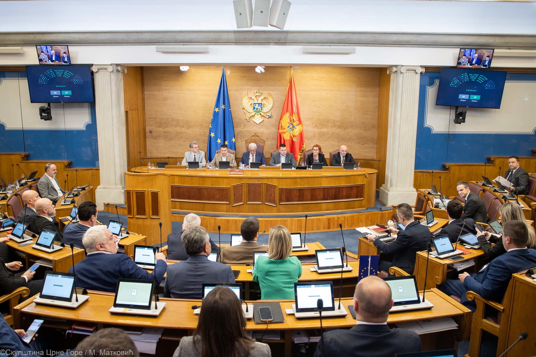 FOTO: Skupština Crne Gore