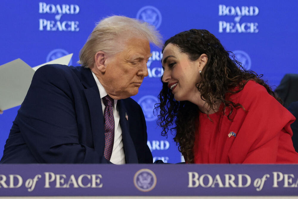 Tramp i Osmani, Foto: REUTERS
