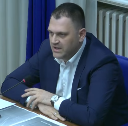 Mihailo Anđušić, Foto: Printscreen/ YouTube/ Skupština Crne Gore