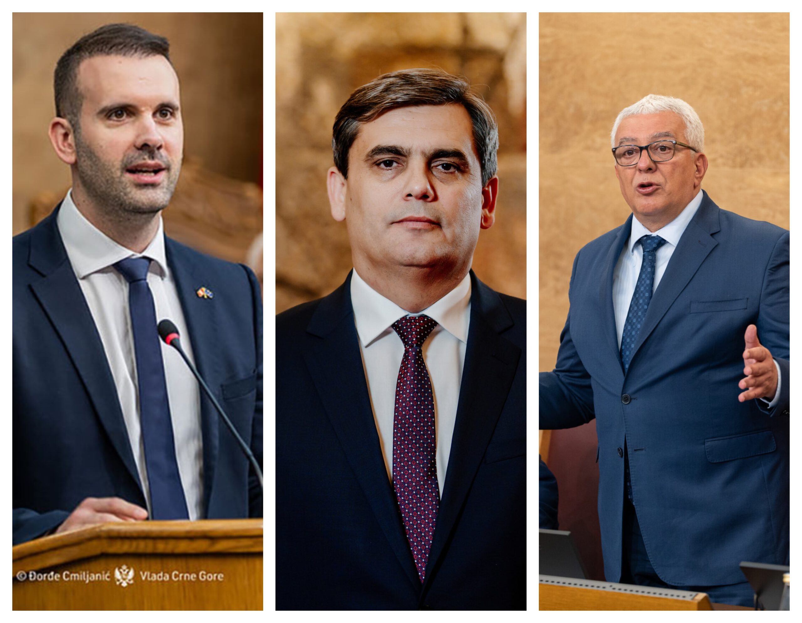 Spajić, Ibrahimovič i Mandić