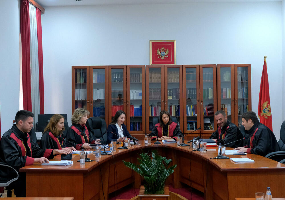 Sa sjednice Ustavnog suda – Foto: Risto Božović