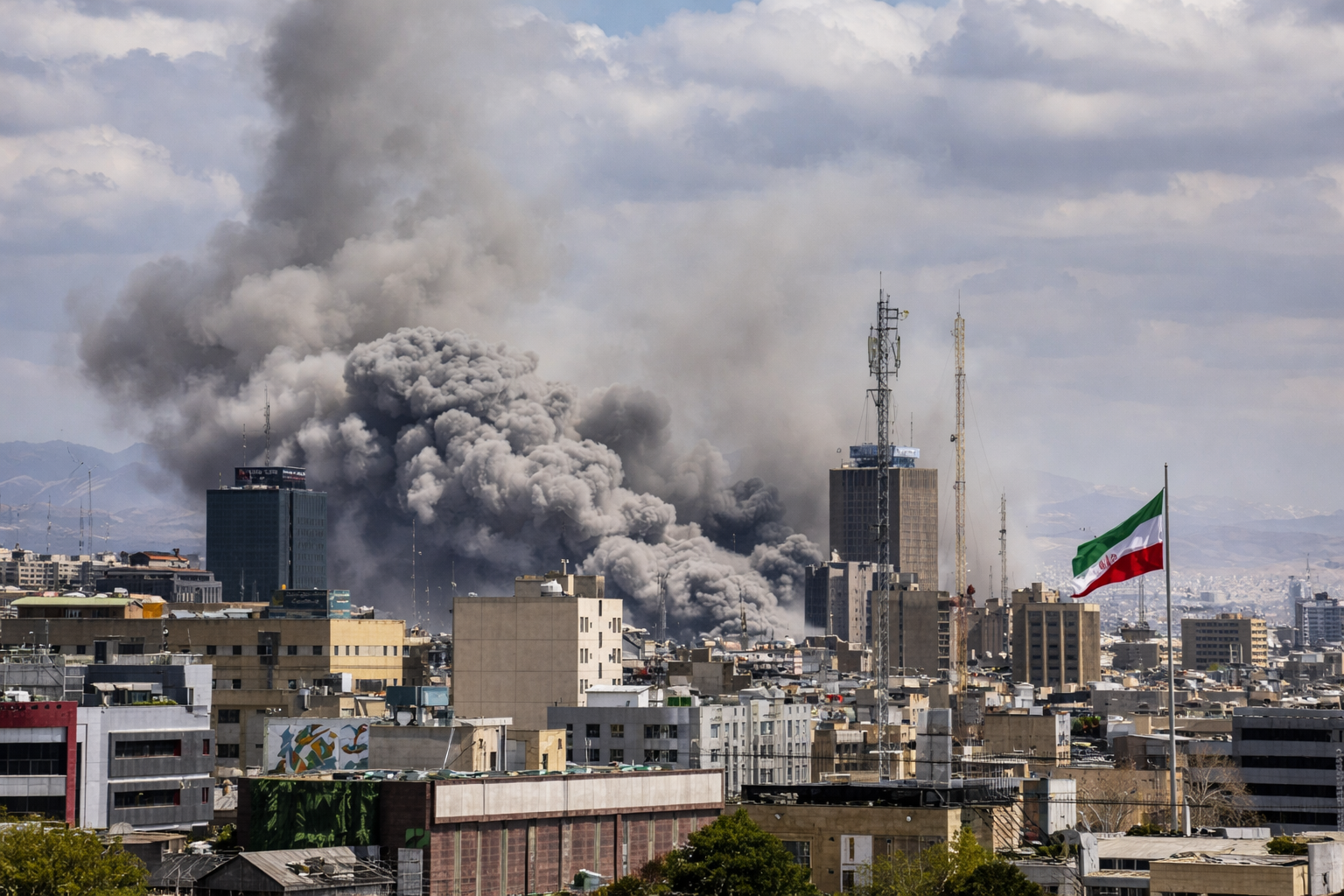 Bombardovanje Teherana, Foto: X