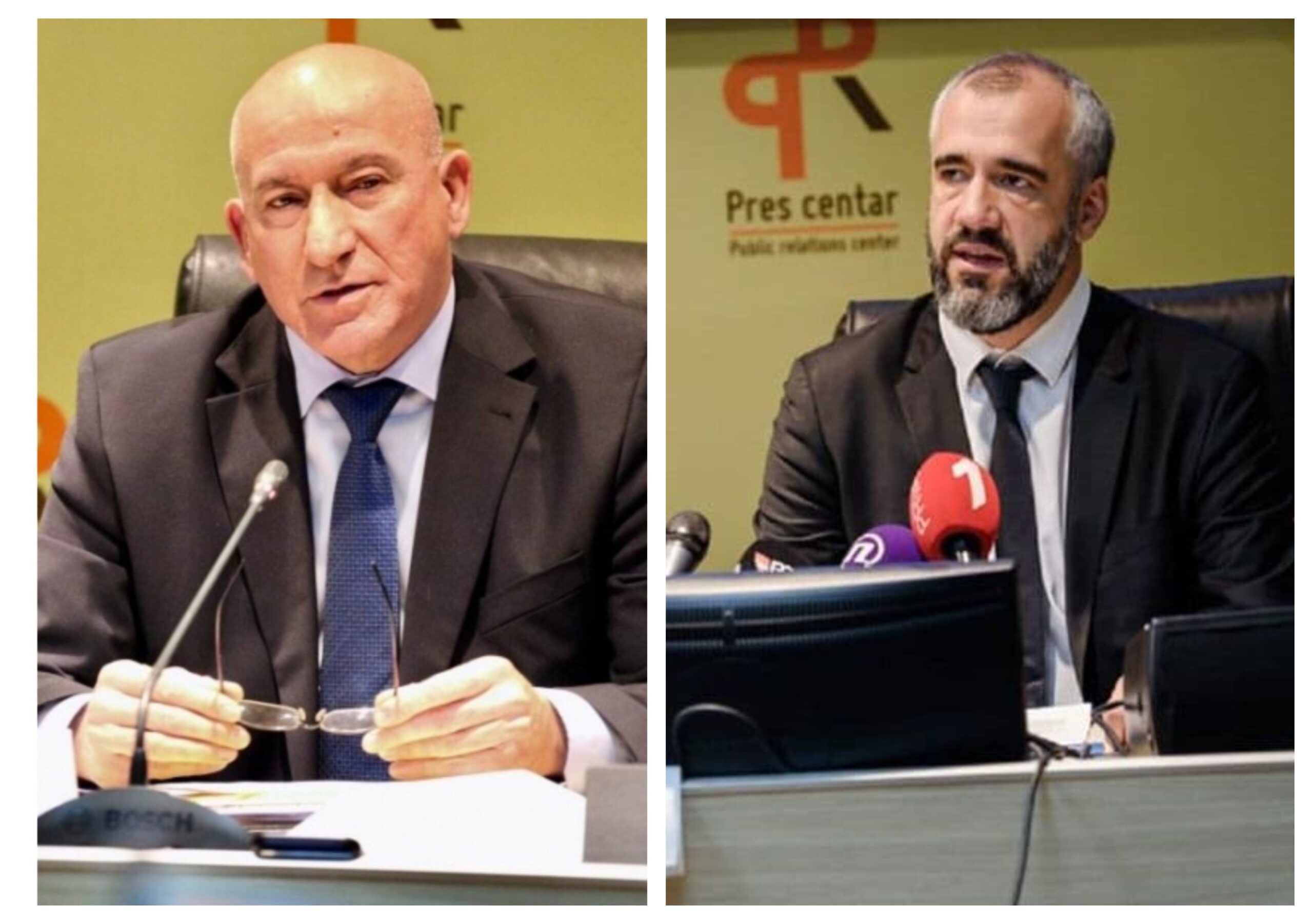 Milivoje Katnić i Miloš Šoškić