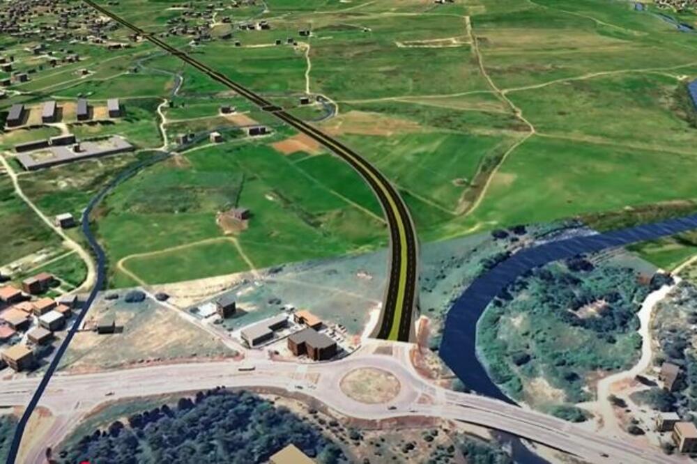 Zapadna obilaznica Podgorice (Foto: Uprava za saobraćaj)
