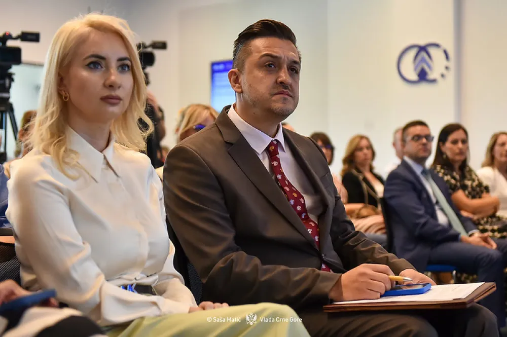 Gorčević i Vuković, Foto: Vlada Crne Gore