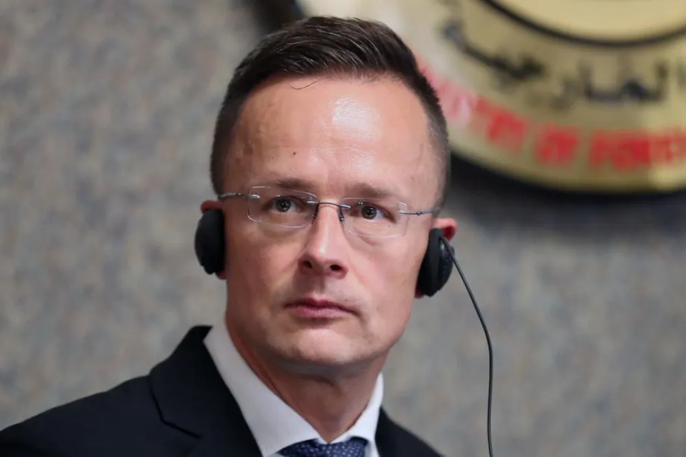 Peter Sijarto, Foto: EPA-EFE, KHALED ELFIQI
